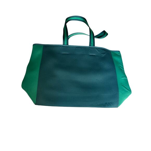 Summersalt Neoprene Tote Green Carry-On Travel Beach Bag NWT Flawed - Picture 1 of 5